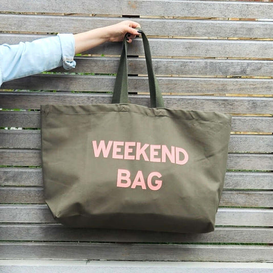 Oversized tote bag. Oversized bag. Custom text.  Different colours available. Large weekend bag. Large shopper bag. Extra large tote bag.