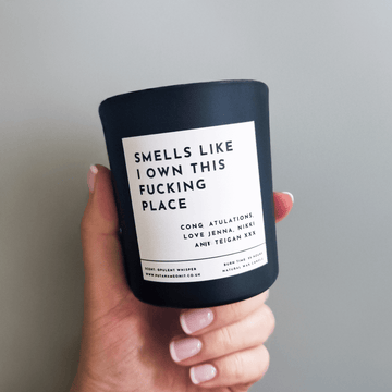 New Home Candle. Homeowner gift. New Home Gifts. Funny Housewarming Gifts.