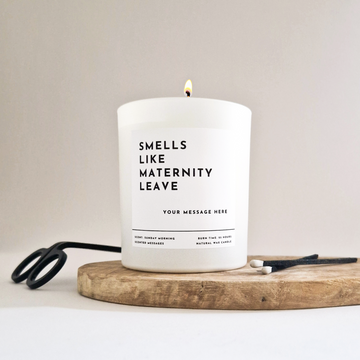 Maternity Leave Gift. New Baby Gift. Pregnancy Gift. Funny Pregnancy Candle