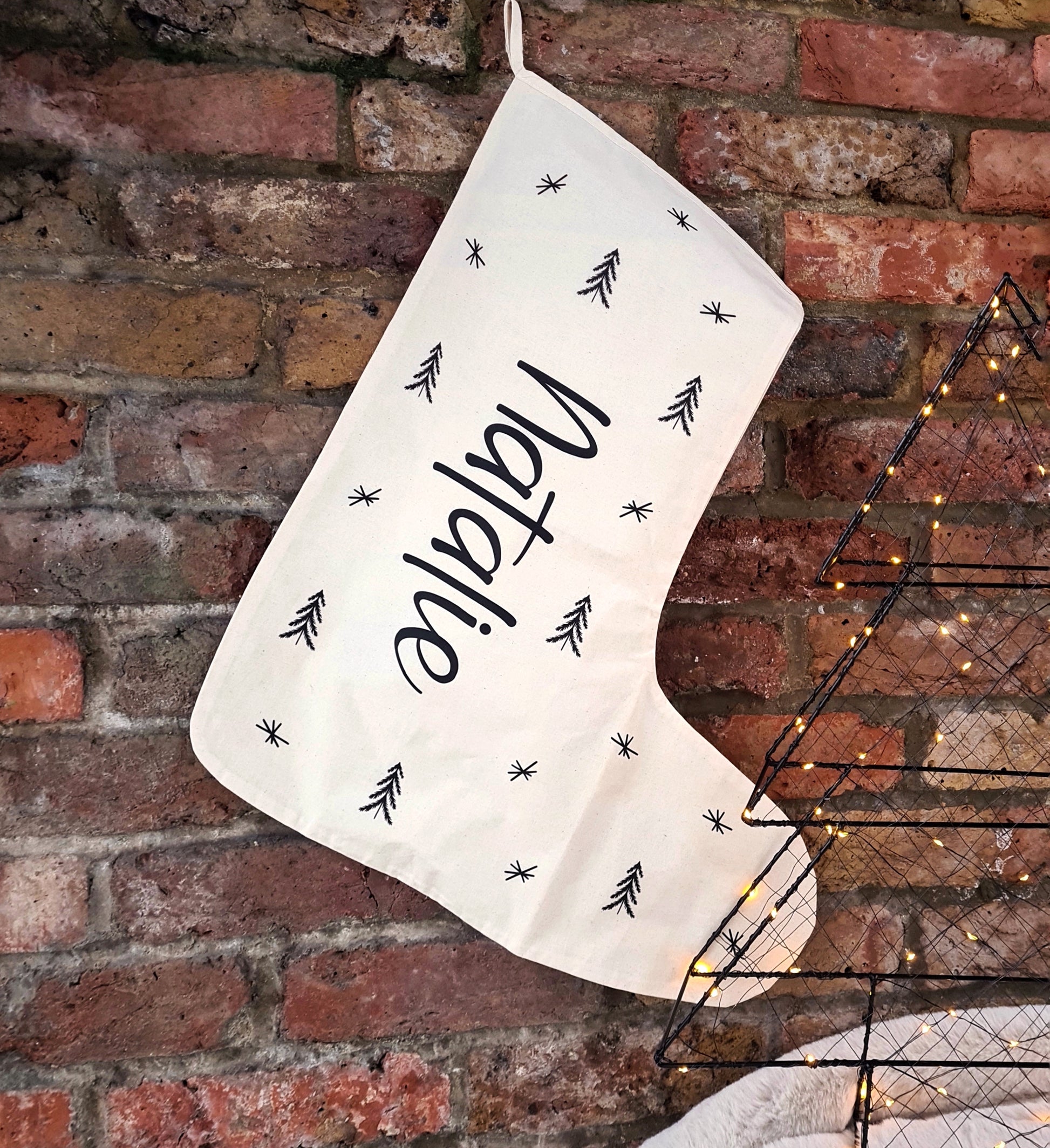 Personalised Christmas Stocking - MoNat&Bag